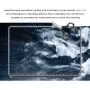 Универсальная наклейка для ноутбука, 13.3"-17.3” 400x260 мм Дым Матовый