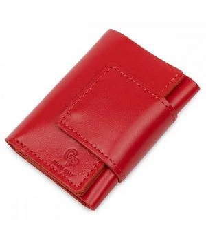Портмоне, глянец, красное Grande Pelle 504660