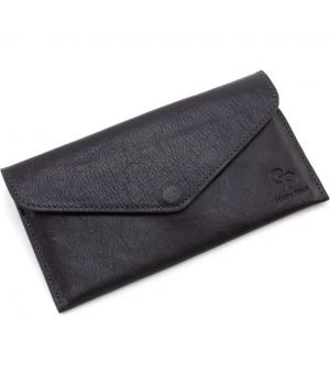 Кожаный кошелек Grande Pelle 510410 черный