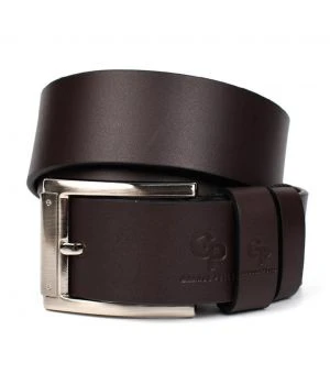 Шкіряний ремінь GP Grande Pelle 413011500 коричневий