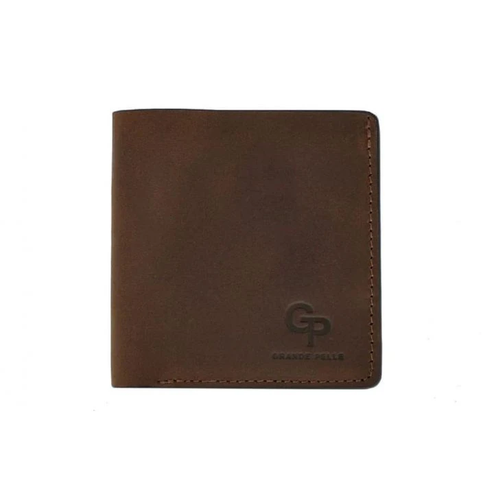 Портмоне Lettera з монетницею, коричневий Grande Pelle 537120