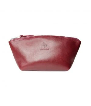Косметичка шкіряна Grande Pelle 805661 бордова