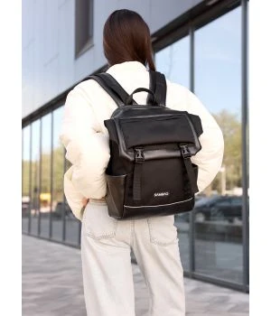 Жіночий рюкзак Sambag Aura чорний, 85991