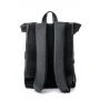 Рюкзак ролл Sambag RollTop LTH чорний с флагом Украины