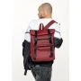 Стильный рюкзак городской Sambag унисекс RollTop LTT бордо