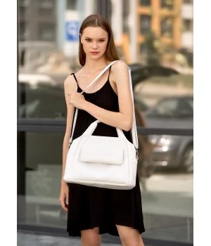 Жіноча спортивна сумка Sambag Vogue BKS білий