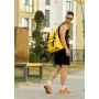 Чоловічий рюкзак ролл Sambag RollTop LTT жовтий