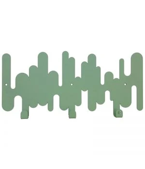 Вішалка для одягу настінна оригінальна Pastel Green