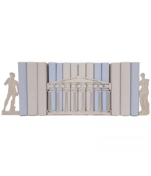 Металлическая подставка для книг Parthenon