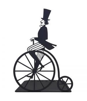 Металлическая подставка для книг Retro Bicycle