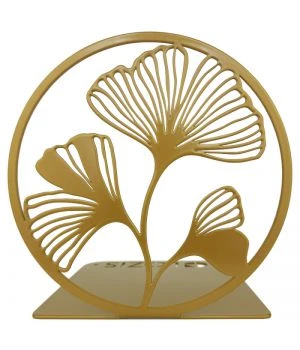 Металлическая подставка для книг Ginkgo Bronze