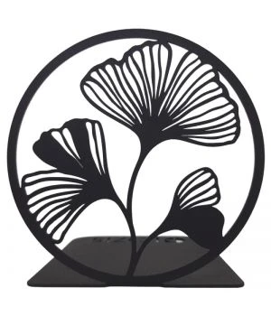 Металлическая подставка для книг Ginkgo Black