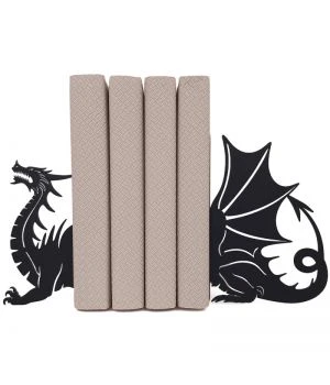 Металлическая подставка для книг Dragon
