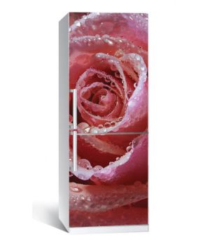 Наклейка на холодильник Нежная роза 650х2000мм