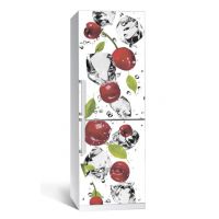 Наклейка на холодильник Черешня 650х2000 мм