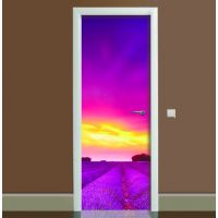 Наклейка на двері Лаванда 01, 65х200 см