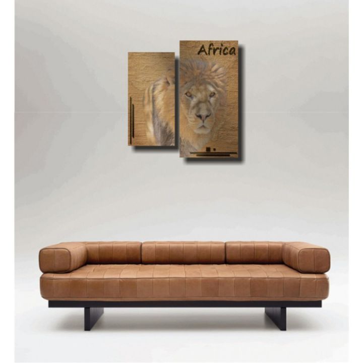 Модульная картина Лев