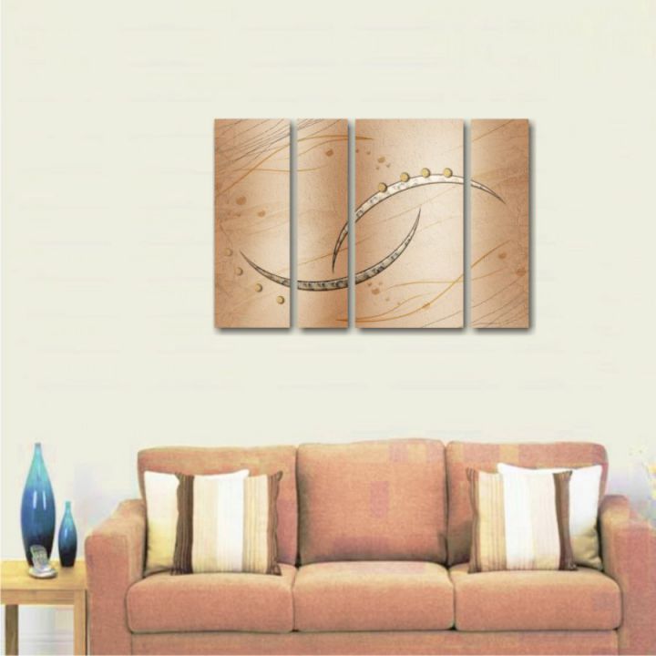 Модульная картина Спокойные волны