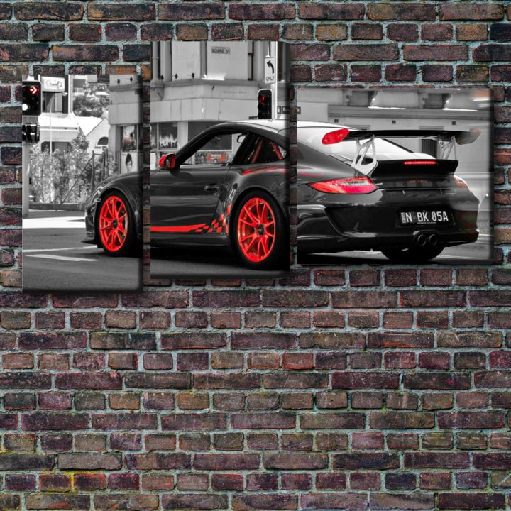 Модульные картины Модульная картина "Porsche style"
