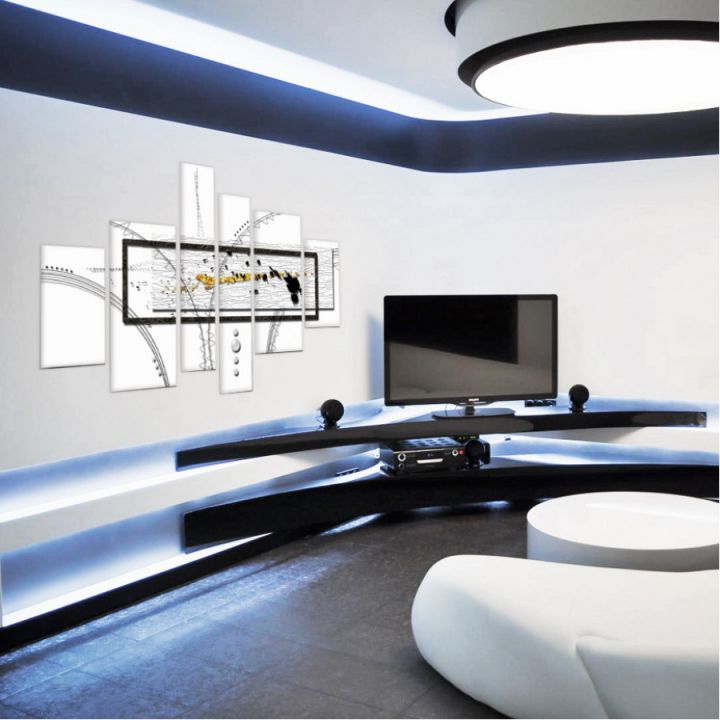 Модульная картина Абстракция "Полиптих"