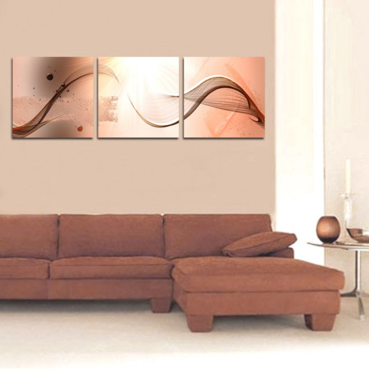 Модульная картина Абстракция "Волны"