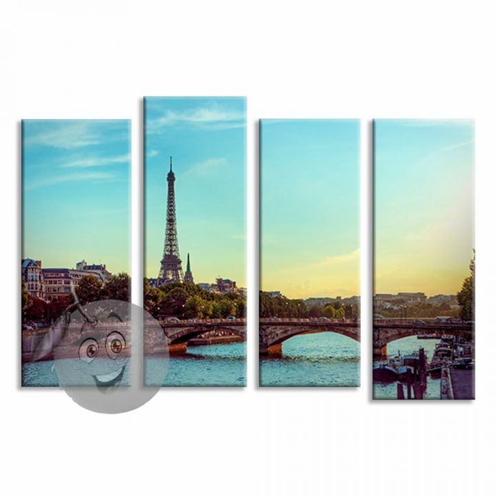 Картина Париж Эйфелева башня