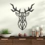 Объемная 3D картина из дерева Объемная 3D картина из дерева Благородный олень, 50x50 см