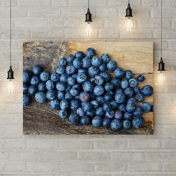 Картина на холсте Blueberry, 50х35 см