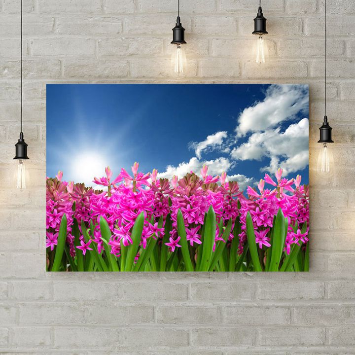 Картина на холсте Весеннее Цветение, 50х35 см