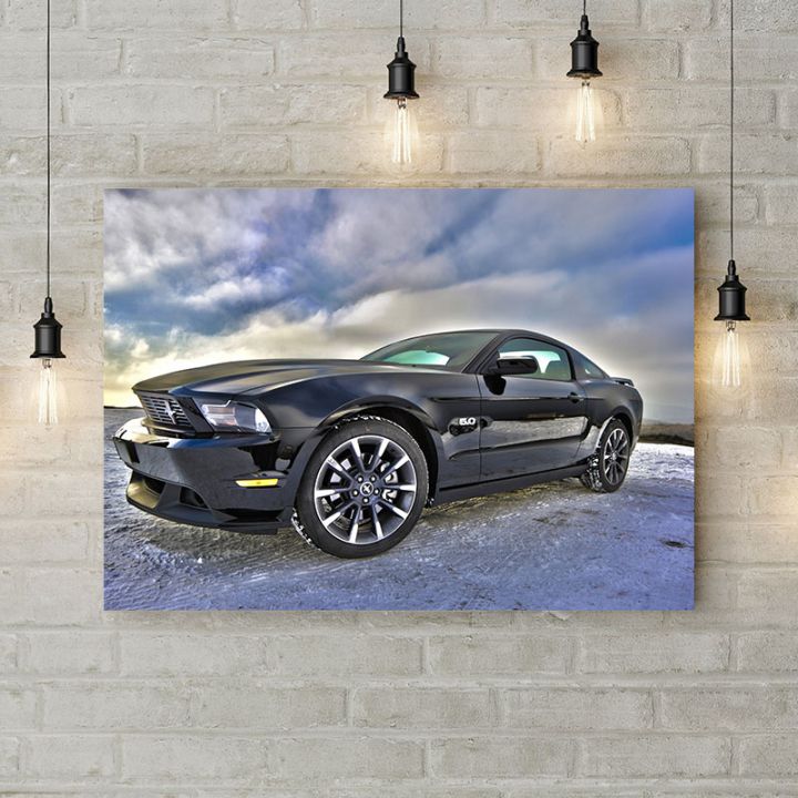 Картина на полотні Angry car, 50х35 см