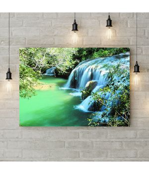Картина на холсте Потрясающие водопады, 50х35 см