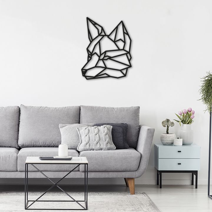 Об'ємна 3D картина з дерева Объемная 3D картина из дерева Лиса, 60x74 см