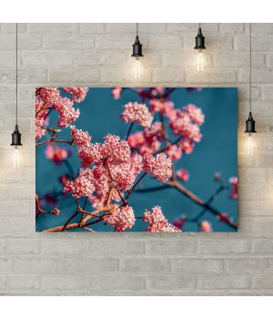 Картина на холсте Розовые краски весны, 50х35 см