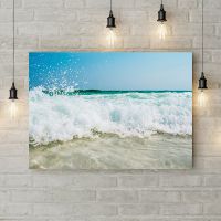 Картина на холсте Прибрежные волны, 50х35 см