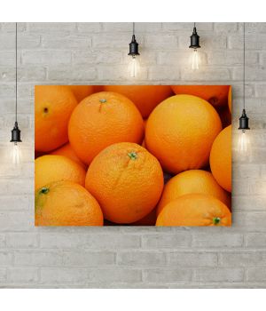 Картина на холсте Апельсиновая феерия, 50х35 см