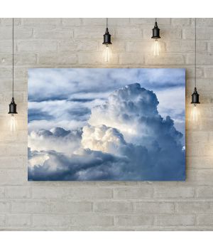 Картина на холсте Серые облака, 50х35 см