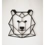 Об'ємна 3D картина з дерева Объемная 3D картина из дерева Simply bear, 90x90 см