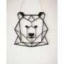 Об'ємна 3D картина з дерева Объемная 3D картина из дерева Simply bear, 90x90 см