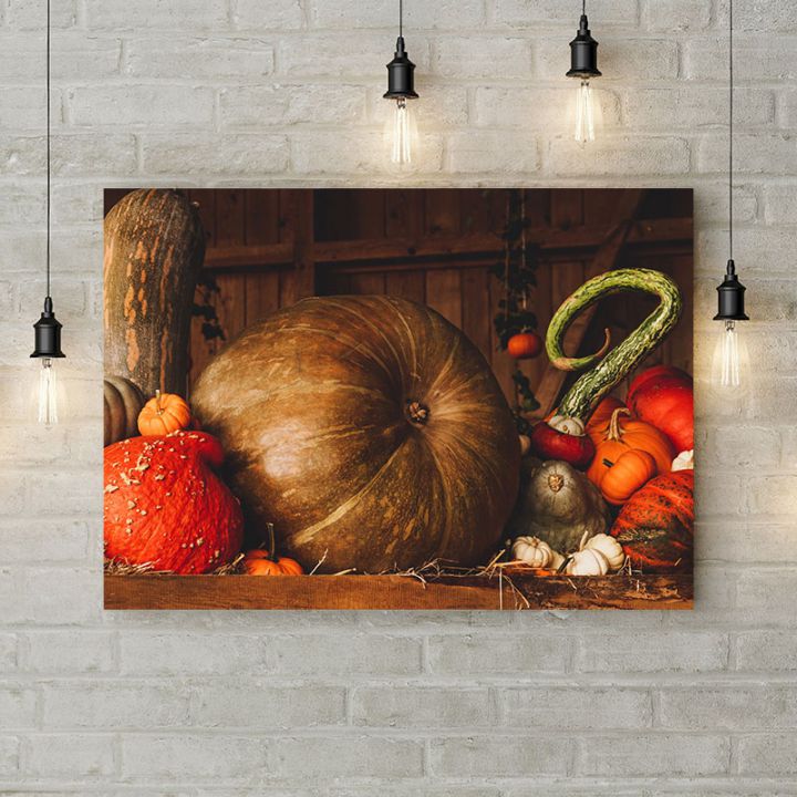 Картина на холсте Осенний натюрморт, 50х35 см