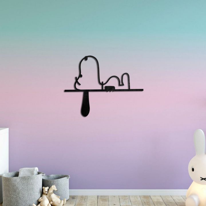 Объемная 3D картина из дерева Объемная 3D картина из дерева Собачка, 60x46 см