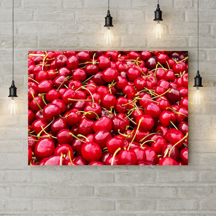 Картина на холсте Вкус вишни, 50х35 см