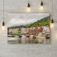 Картина на полотні Берген, 50х35 см