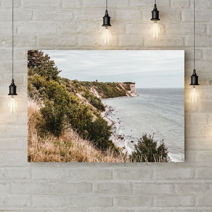 Картина на холсте Морской берег, 50х35 см
