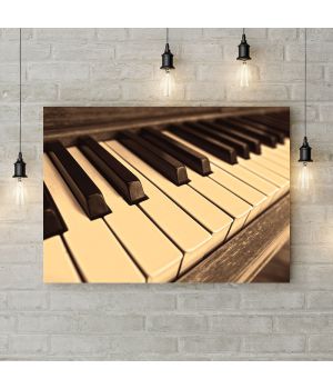 Картина на холсте Пианино, 50х35 см