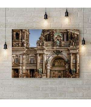 Картина на холсте Берлинский кафедральный собор, 50х35 см