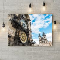 Картина на холсте Староместская площадь, 50х35 см