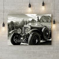 Картина на полотні Old Mobil ч/б, 50х35 см