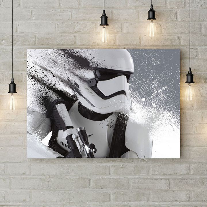Картина на холсте Star Wars Штурмовик, 50х35 см