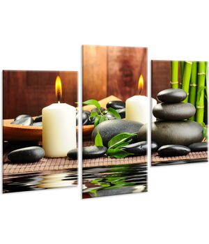 Красивая комнатная модульная картина на холсте Nature AMD 027, 96х70 см