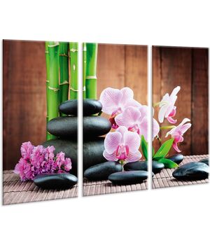 Красива кімнатна модульна картина на полотні Orchid AMD 029, 96х70 см